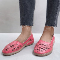 Anna - Orthopedische Platte Bruine Schoenen-Bruin-35-State of Style