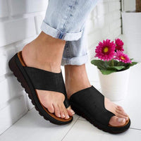 Anna - Orthopedische Zwart Comfort Slippers-35-Zwart-State of Style