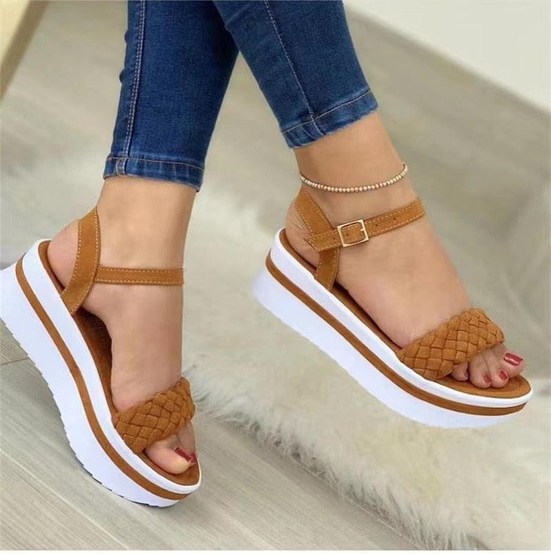AnnaleeSneaks | Women's Slip-On Shoes-Light Brown-3.0-State of Style