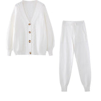 AnneliesSet | Comfortable 2-Piece Set for Women | Vest and Trousers-Beige-State of Style