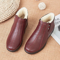AnnemiekeBoots | Women’s Stylish Weatherproof Boots-Red-3.0-State of Style