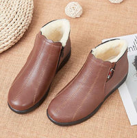 AnnemiekeBoots | Women’s Stylish Weatherproof Boots-Yellow-Brown-3.0-State of Style