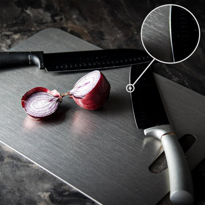Anti-mould Reinforced Chopping Board - SteelCut-29 x 20 cm-State of Style