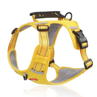 Anti-Pull Dog Harness - FlexiFit-S (5-7.5 KG)-Yellow-State of Style