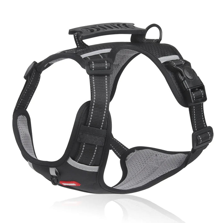 Anti-Pull Dog Harness - FlexiFit-XS (2.5-5 KG)-Black-State of Style
