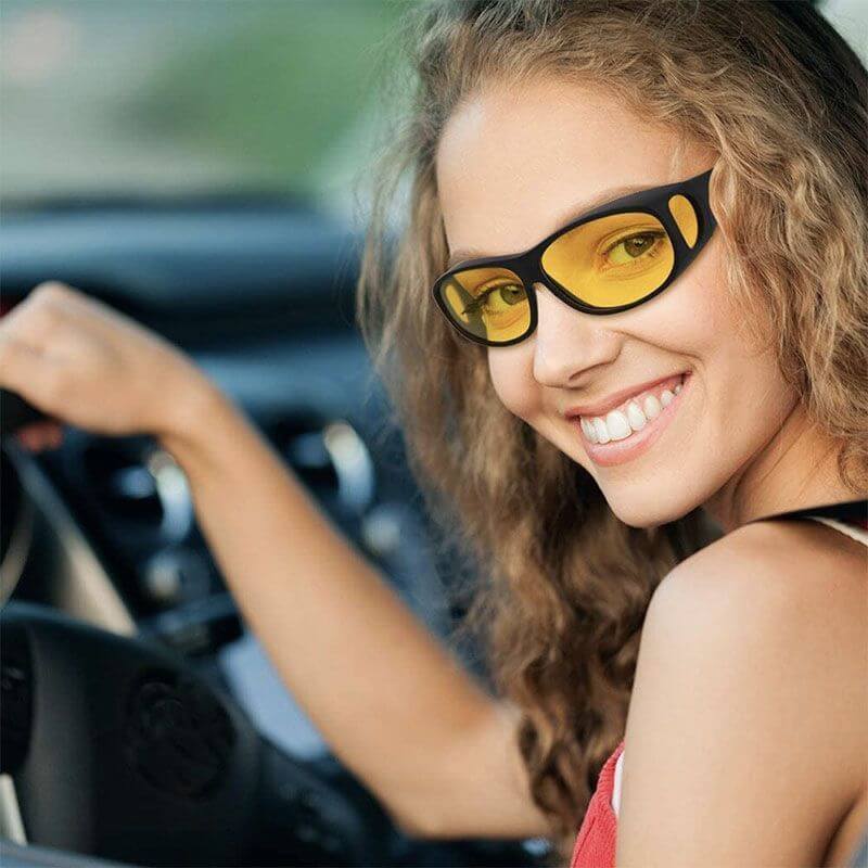 Anti-reflective Night Vision Glasses - NightGuard-Yellow-State of Style