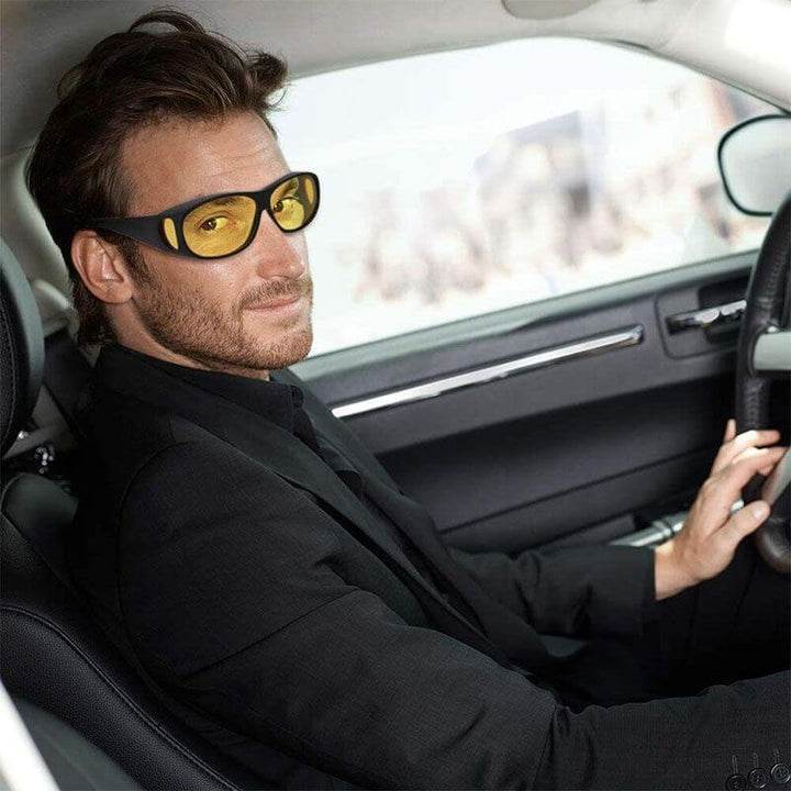 Anti-reflective Night Vision Glasses - NightGuard-Yellow-State of Style