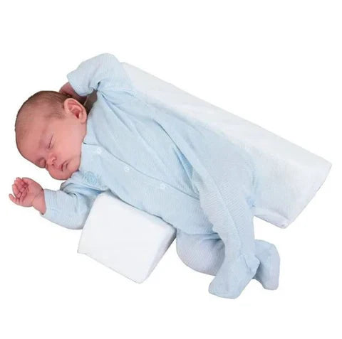 Anti-Roll Adjustable Baby Pillow – Cudlo-White-State of Style