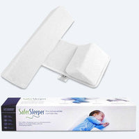 Anti-Roll Adjustable Baby Pillow – Cudlo-White-State of Style