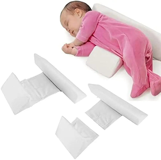 Anti-Roll Adjustable Baby Pillow – Cudlo-White-State of Style