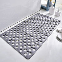 Anti-slip & Antibacterial Shower Mat – GripGuard-Grey-S (35x67CM)-State of Style