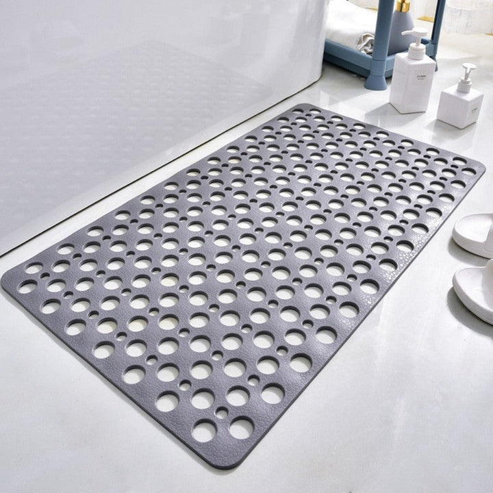 Anti-slip & Antibacterial Shower Mat – GripGuard-Grey-S (35x67CM)-State of Style