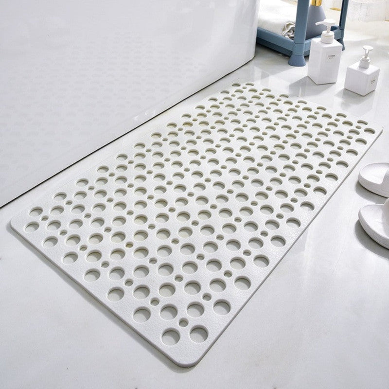 Anti-slip & Antibacterial Shower Mat – GripGuard-White-S (35x67CM)-State of Style