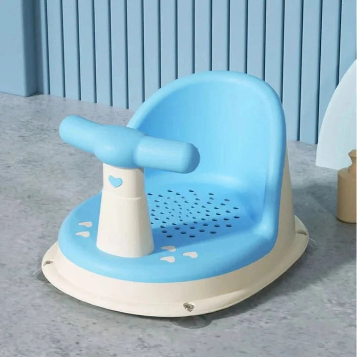 Anti-slip Baby Bath Seat for Safe Bath Time Comfort - Bubblie-Blue-State of Style