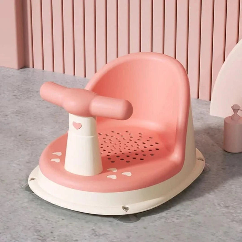 Anti-slip Baby Bath Seat for Safe Bath Time Comfort - Bubblie-Pink-State of Style