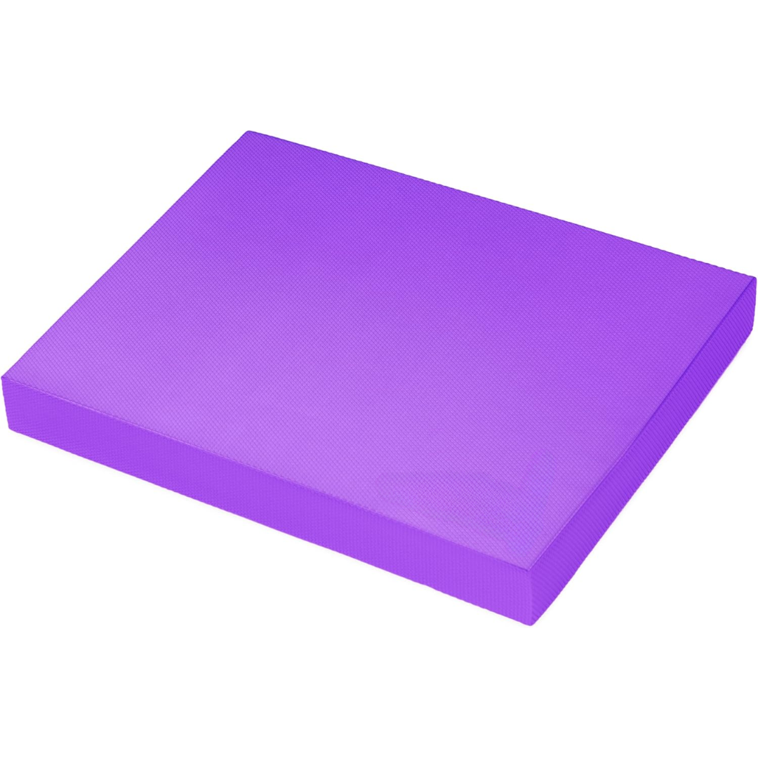 Anti-slip Balance Mat – Padded Foam Mat-XL – 46.99 cm × 38.00 cm-Purple-State of Style
