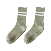 Anti-slip Mid-Tube Sports Socks for Fitness and Yoga - GripFit (Buy 1 Get 1 Free)-Green (1+1 Free)-State of Style