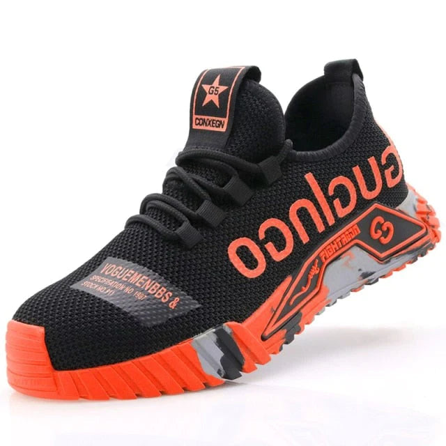 Anti-slip Safety Shoes - PowerGuard-Orange-6-State of Style