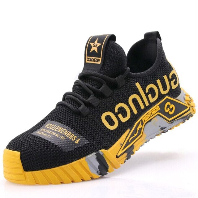 Anti-slip Safety Shoes - PowerGuard-Yellow-6-State of Style