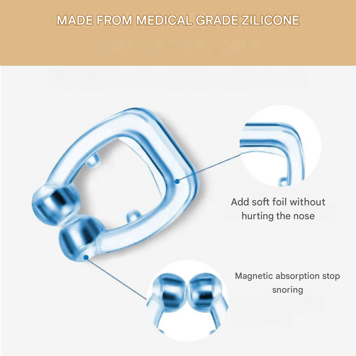 Anti-Snore Nose Clip - SilentBreathe-State of Style