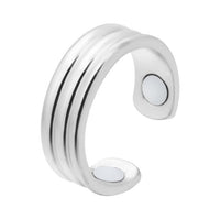 Anti-Snore Ring with Magnetic Therapy - StopSnore-Silver-State of Style