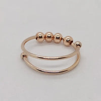 Anti Stress Ring - CalmSpin-Rose Gold-State of Style