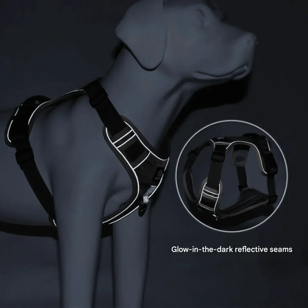 Anti-Trek Dog Harness with Comfort Padding – PullFree-Blue-S (3-7 Kg)-State of Style