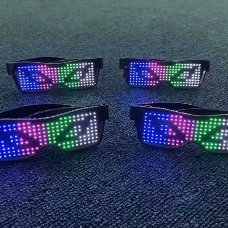 App-Programmable LED Party Glasses - GlowBeat-State of Style