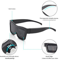 App-Programmable LED Party Glasses - GlowBeat-State of Style