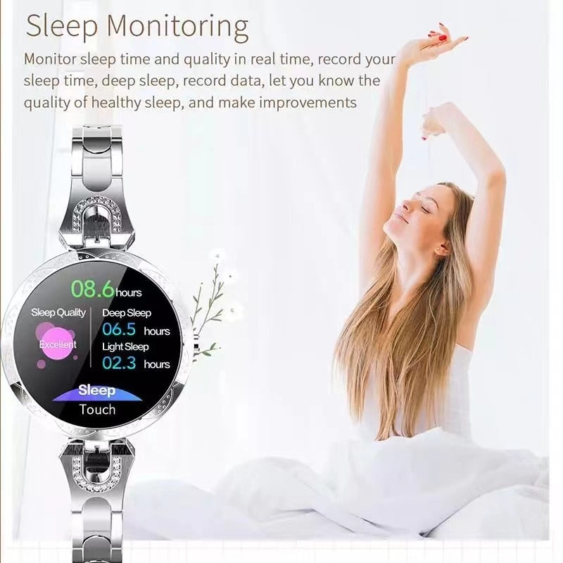 AquaFit Smartwatch - Waterproof Fitness Watch-Blue-State of Style