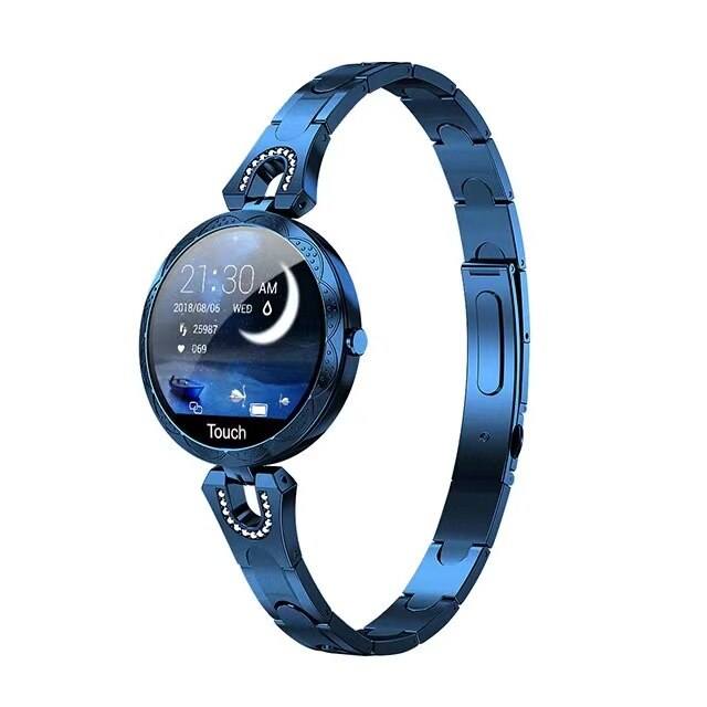 AquaFit Smartwatch - Waterproof Fitness Watch-Blue-State of Style