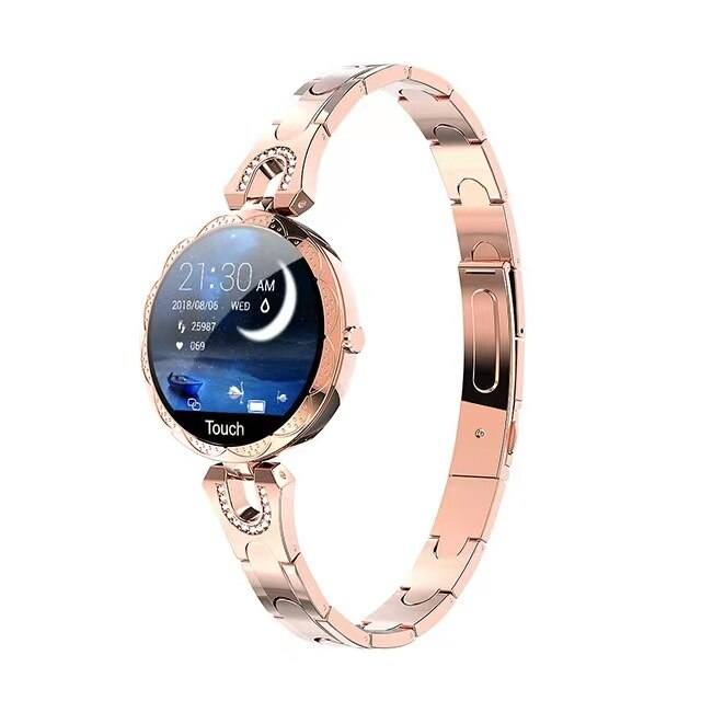 AquaFit Smartwatch - Waterproof Fitness Watch-Gold-State of Style