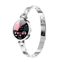 AquaFit Smartwatch - Waterproof Fitness Watch-Silver-State of Style