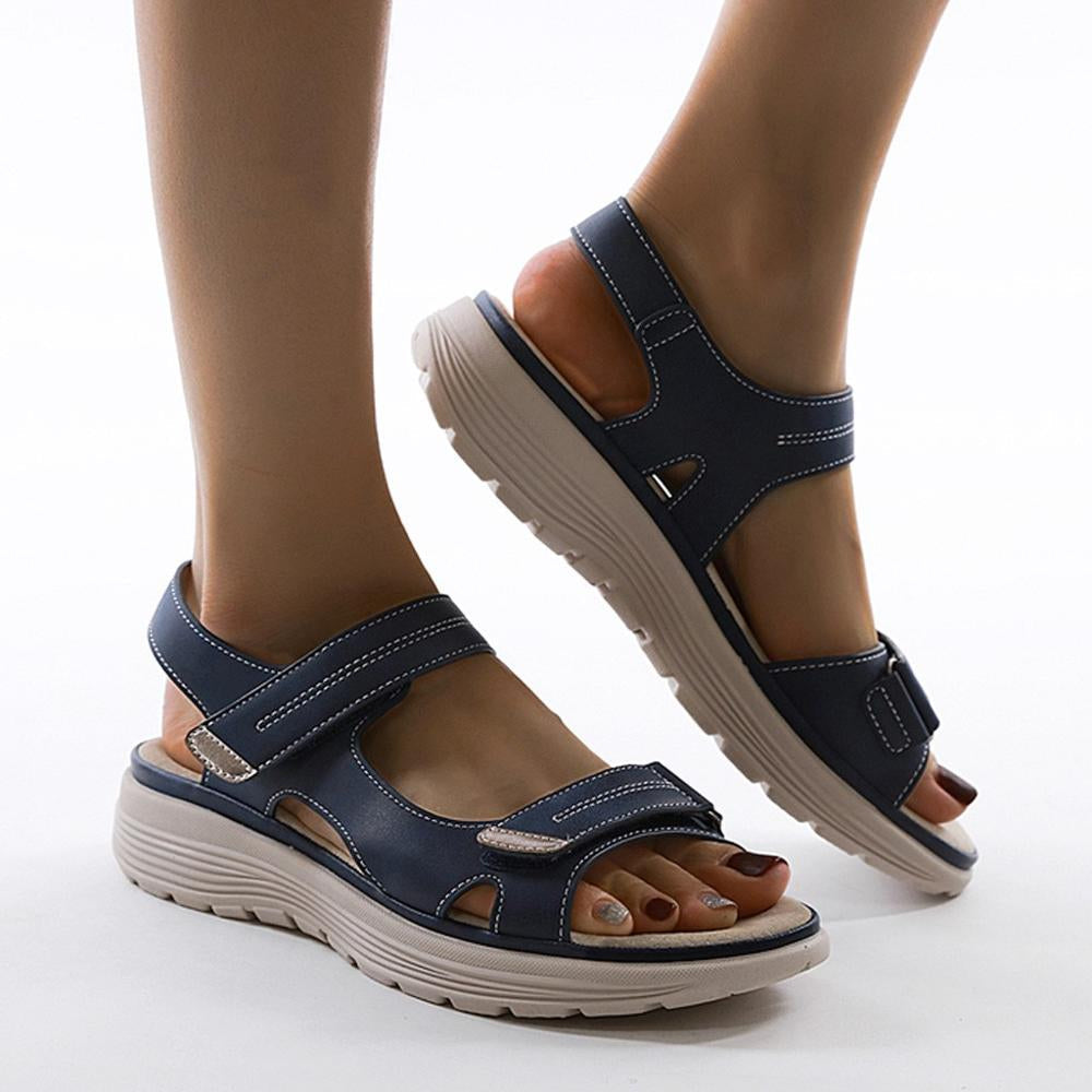 Arch Support Sandals | Orthopedic Comfort-Black-3.5-State of Style