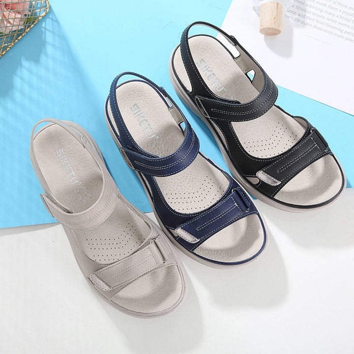 Arch Support Sandals | Orthopedic Comfort-Black-3.5-State of Style