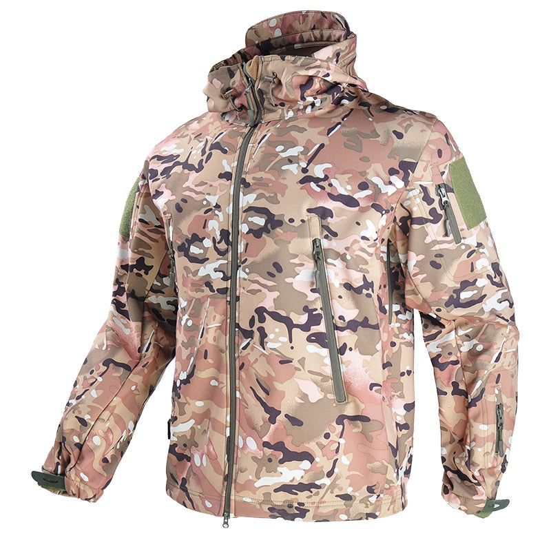 Army Jacket | Wind and Waterproof Autumn Jacket-CP Camouflage-S-State of Style