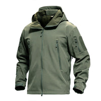Army Jacket | Wind and Waterproof Autumn Jacket-Green-S-State of Style
