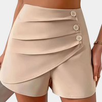 Asymmetrical Ladies' Summer Shorts – Lina-XS-State of Style
