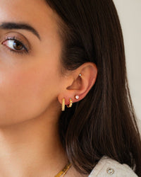 Aurilia Pearl Earrings-Silver-State of Style
