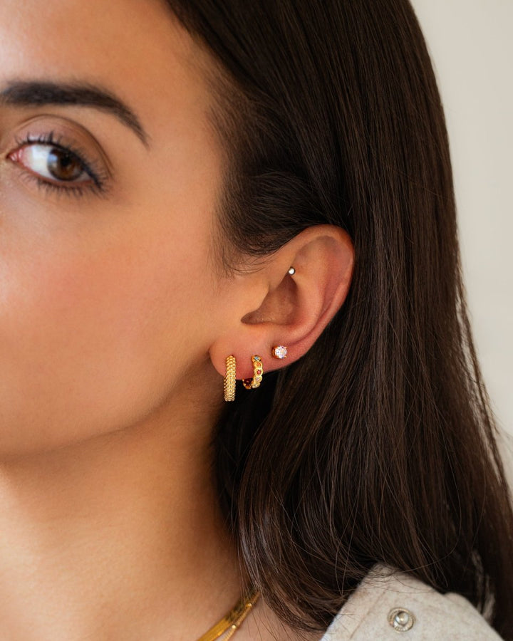 Aurilia Pearl Earrings-Silver-State of Style