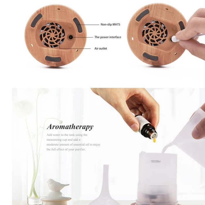 AuroraGlow Calming & Atmospheric Aroma Diffuser-State of Style