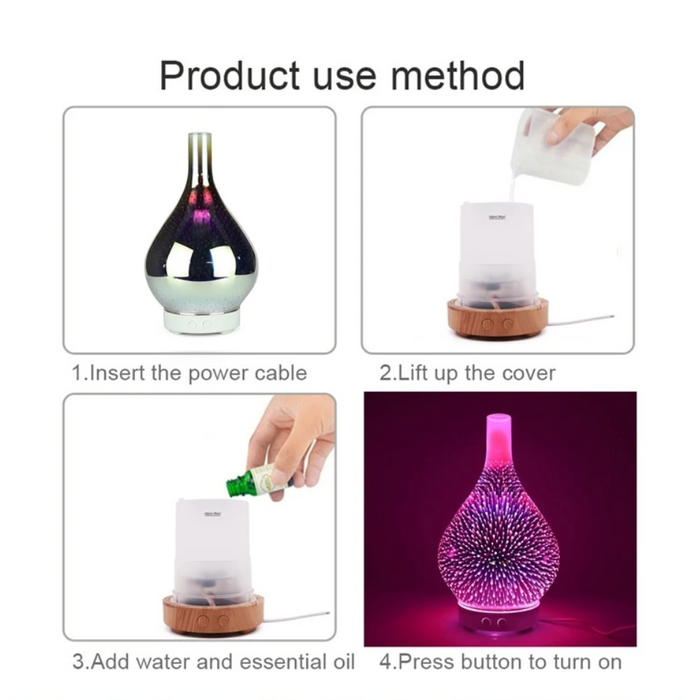AuroraGlow Calming & Atmospheric Aroma Diffuser-State of Style