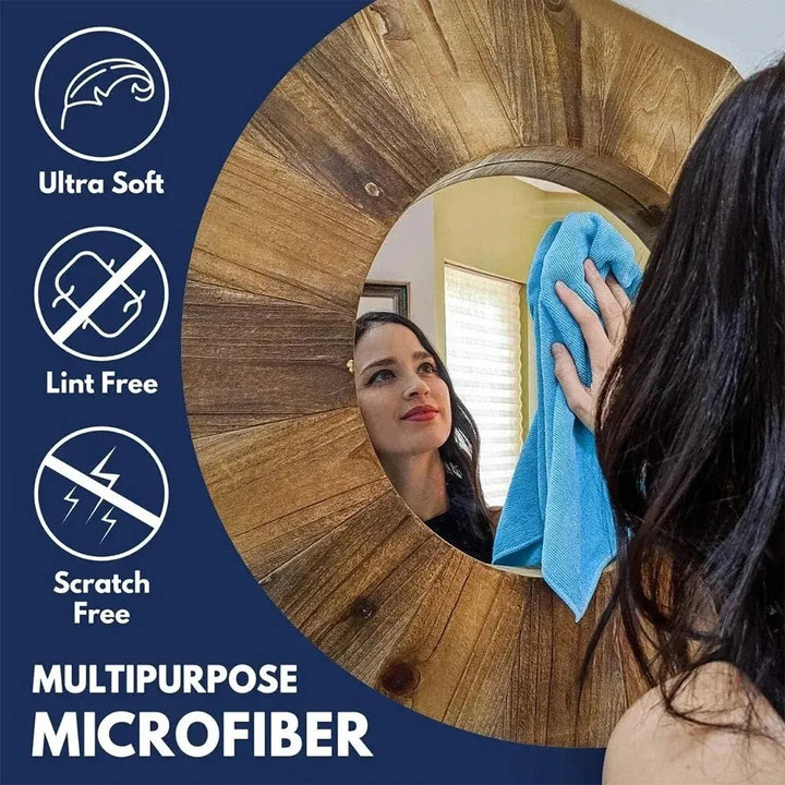 Auto Microfiber Cloths Set (10 Pieces) - UltraClean-State of Style