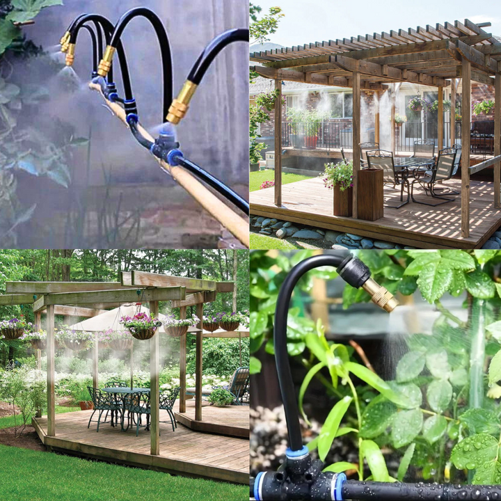 Automatic Irrigation System - AquaBloom-10 pcs + 10-metre hose-State of Style