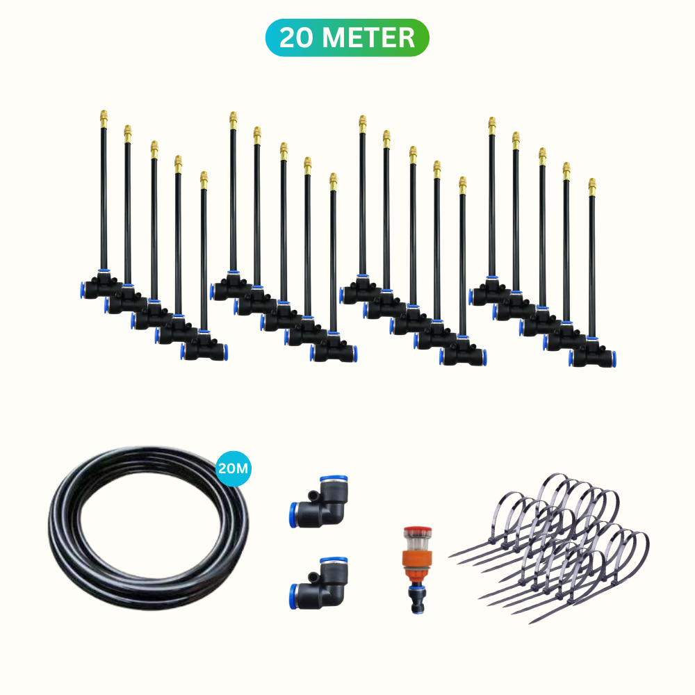 Automatic Irrigation System - AquaBloom-10 stone + 10 metre hose = 10.00 m-State of Style
