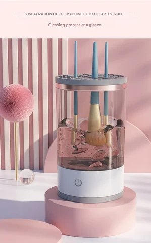 Automatic Makeup Brush Cleaner – Brusha-State of Style