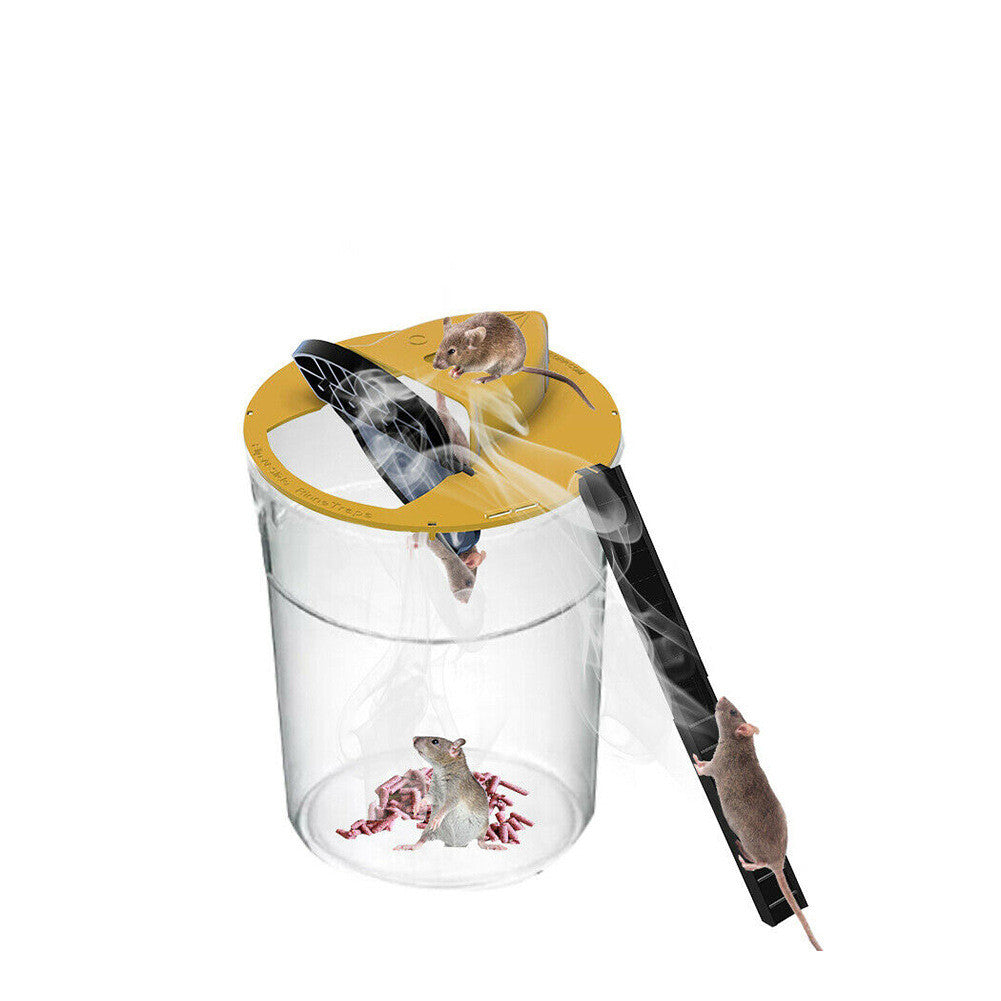 Automatic Mouse Trap with Self-Adjusting Reset - SmartCatch-Red-State of Style