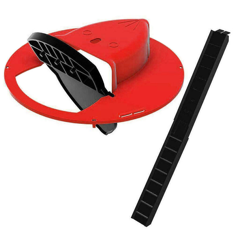 Automatic Mouse Trap with Self-Adjusting Reset - SmartCatch-Red-State of Style