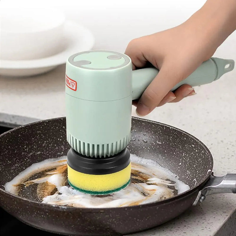 Automatic Rotating Dish Brush with Powerful Cleaning - Scruba-Green-State of Style