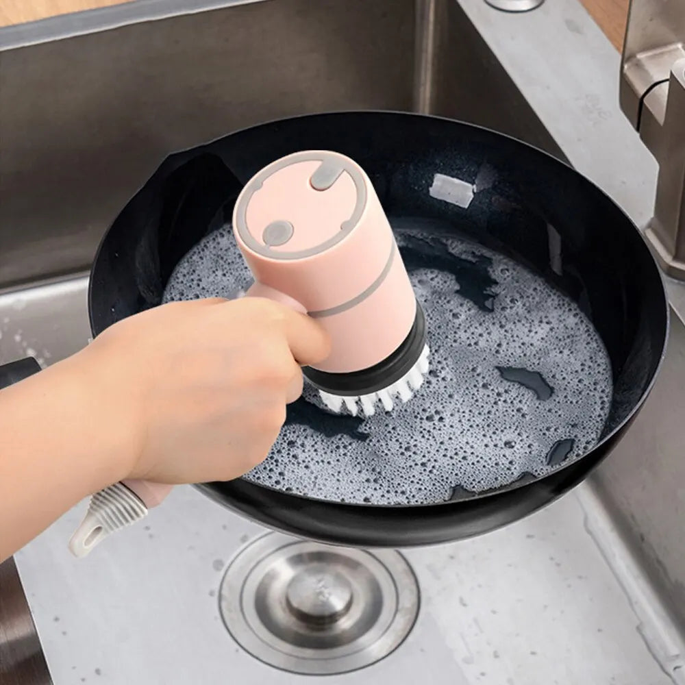 Automatic Rotating Dish Brush with Powerful Cleaning - Scruba-Green-State of Style